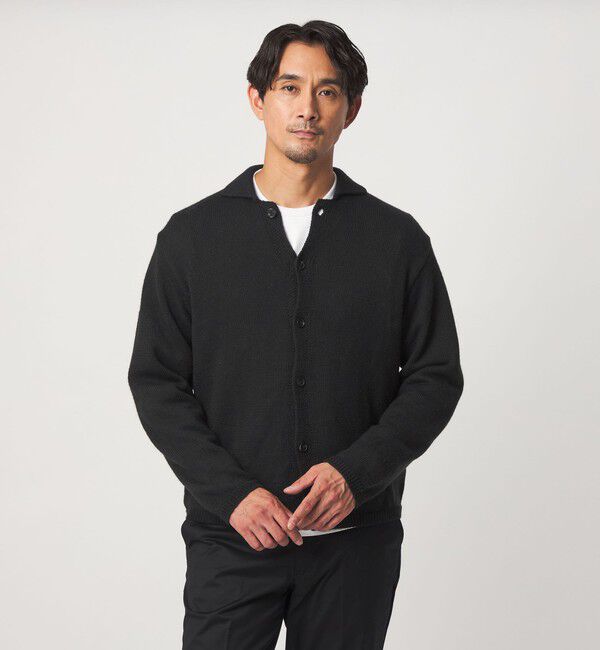 UNITED ARROWS green label relaxing「【WEB限定】JUST fit NBL ポロエリ カーディガン」|カーディガン|