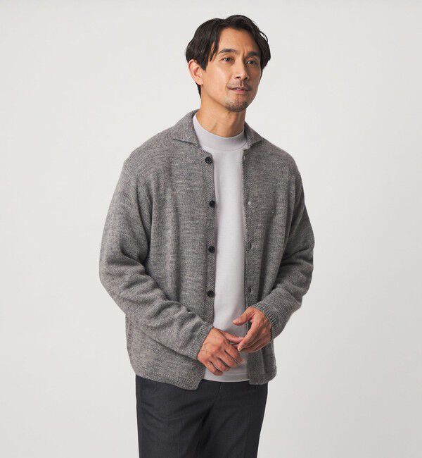UNITED ARROWS green label relaxing「【WEB限定】JUST fit NBL ポロエリ カーディガン」|カーディガン|