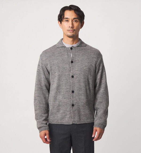 UNITED ARROWS green label relaxing「【WEB限定】JUST fit NBL ポロエリ カーディガン」|カーディガン|