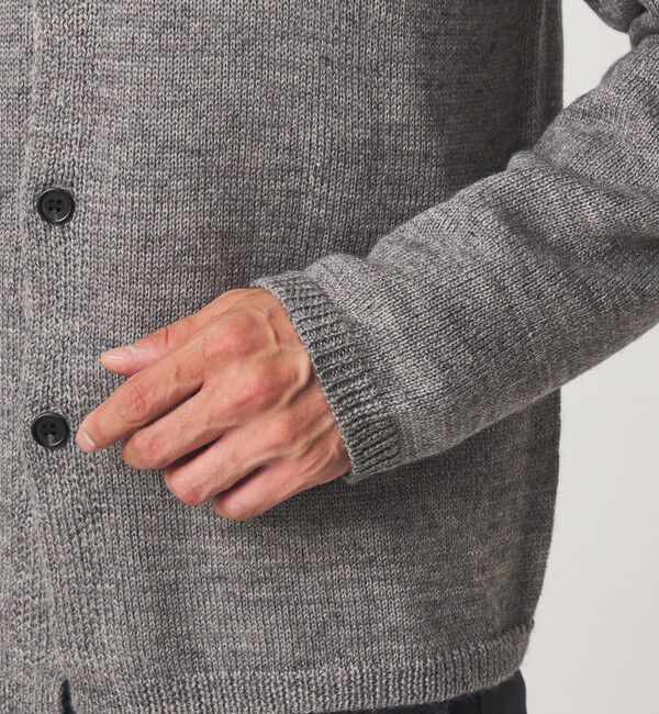 UNITED ARROWS green label relaxing「【WEB限定】JUST fit NBL ポロエリ カーディガン」|カーディガン|