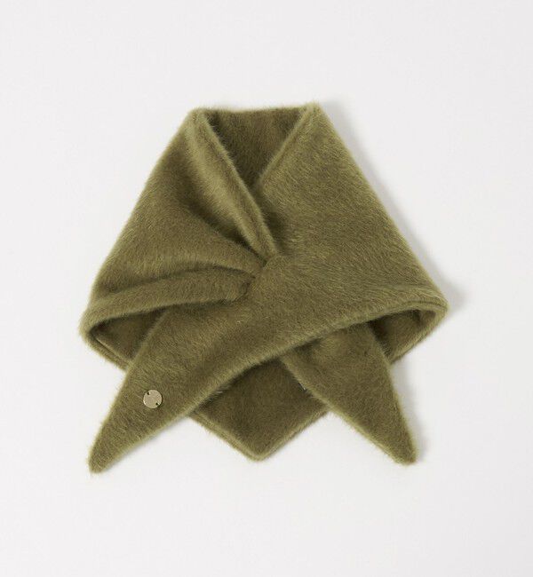 UNITED ARROWS green label relaxing「＜CATARZI 1910＞ファーライク マフラー」|ストール|OLIVE