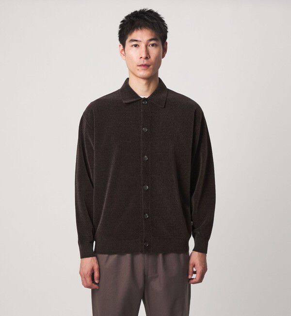 UNITED ARROWS green label relaxing「モール ポロニット カーディガン」|カーディガン|