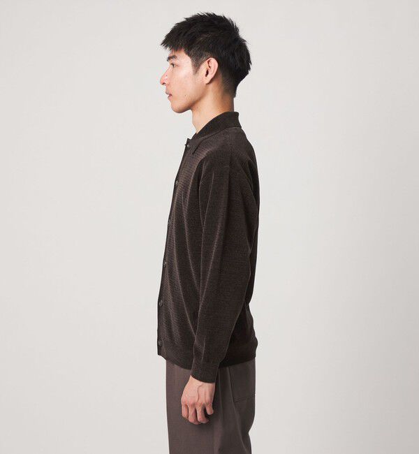 UNITED ARROWS green label relaxing「モール ポロニット カーディガン」|カーディガン|