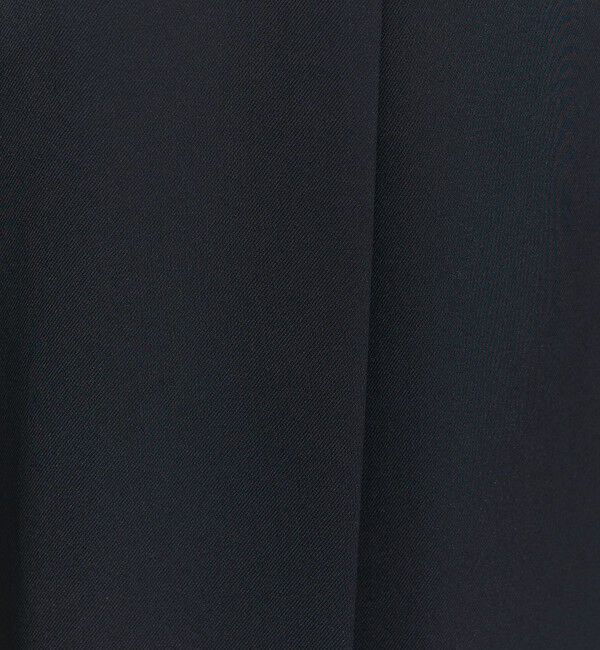 BEAUTY&YOUTH UNITED ARROWS「【WEB限定 Wardrobe DAILY MINIMAL】ダブルクロス タックワイドストレートパンツ ウォッシャブル」|スラックス|