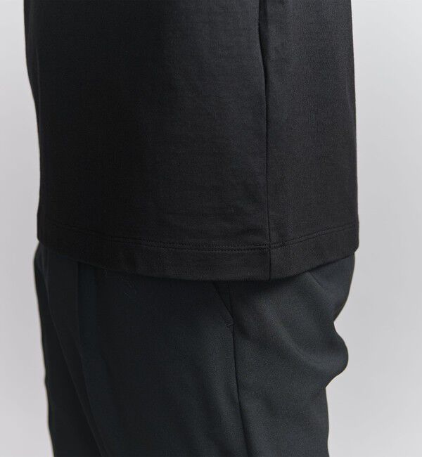 BEAUTY&YOUTH UNITED ARROWS「【WEB限定 WARDROBE SMART】クリア  ガスコットン ヘンリーネック カットソー【抗菌・防臭】」|Tシャツ・カットソー|