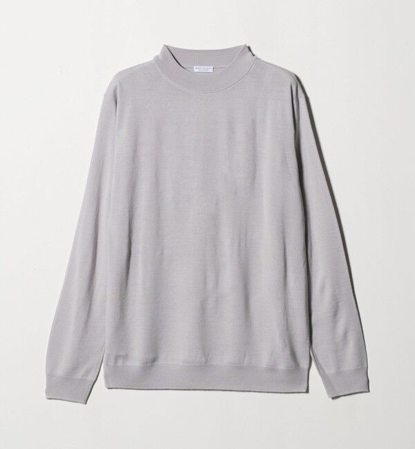 BEAUTY&YOUTH UNITED ARROWS「【WEB限定 WARDROBE SMART】マシーンウォッシャブル ウールミックス ジャケット クルーネック」|ニット・セーター|