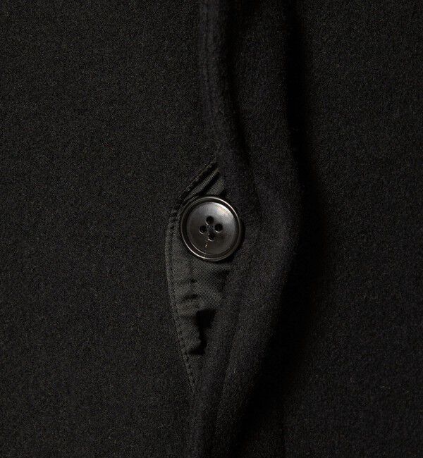 BEAUTY&YOUTH UNITED ARROWS「【WEB限定 WARDROBE SMART】PE メルトン バルカラーコート」|ステンカラーコート|