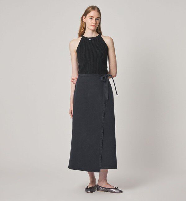 STEVEN ALAN「＜Steven Alan＞コットン ラップ デニムスカート」|スカート|
