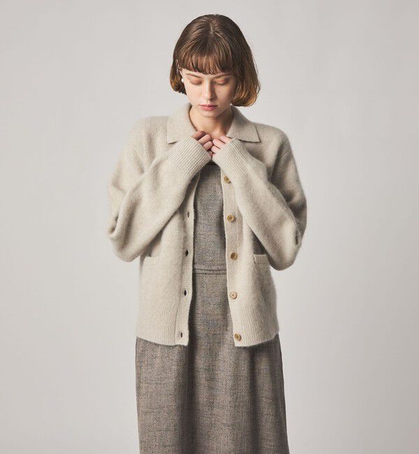 STEVEN ALAN「＜Steven Alan＞オーストラリアン ウール ミックス ニット カーディガン」|カーディガン|