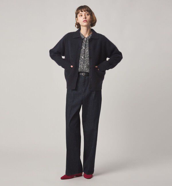 STEVEN ALAN「＜Steven Alan＞オーストラリアン ウール ミックス ニット カーディガン」|カーディガン|