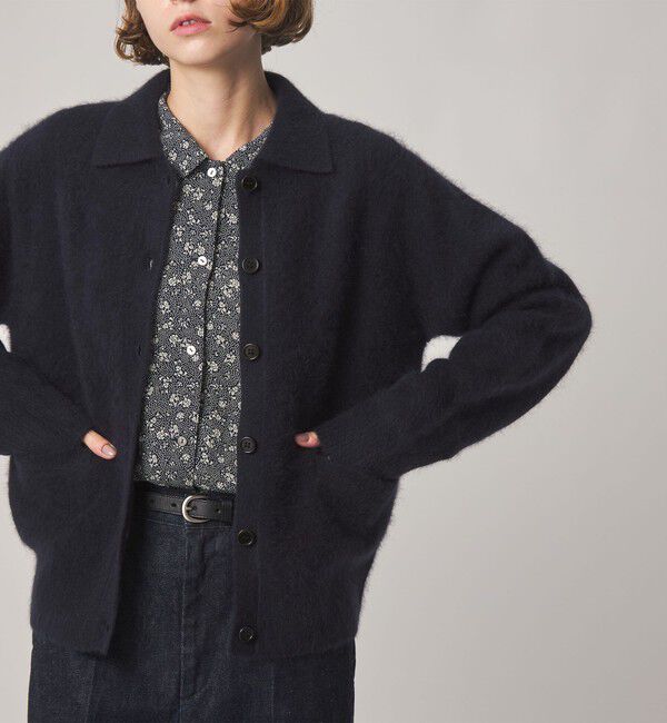 STEVEN ALAN「＜Steven Alan＞オーストラリアン ウール ミックス ニット カーディガン」|カーディガン|