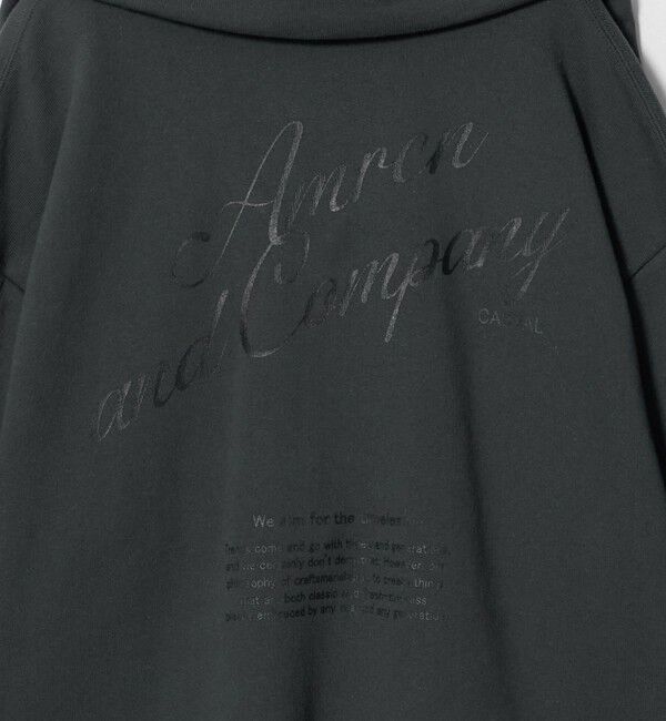 BEAUTY&YOUTH UNITED ARROWS「【別注】＜Americana＞ハーフジップ スウェット プルオーバー」|スウェット・ジャージ|