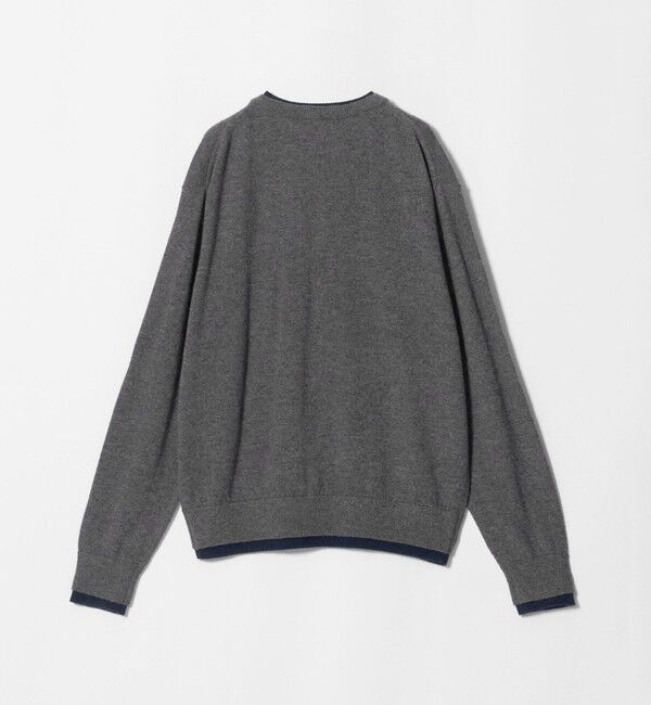 BEAUTY&YOUTH UNITED ARROWS「ウールカシミヤ ２トーン レイヤード ニットプルオーバー」|ニット・セーター|