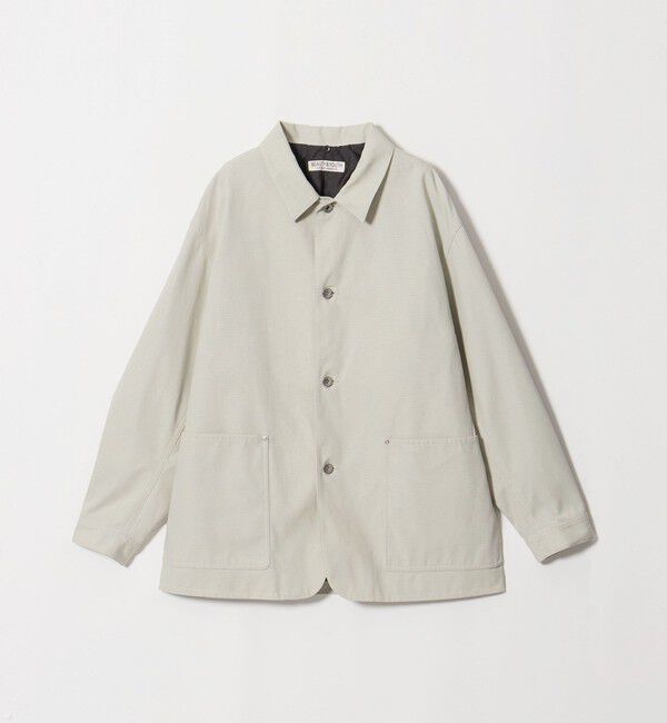 BEAUTY&YOUTH UNITED ARROWS「レザーカラー スムース ダック カバーオール」|その他|