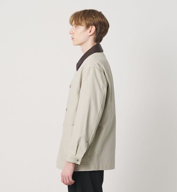BEAUTY&YOUTH UNITED ARROWS「レザーカラー スムース ダック カバーオール」|その他|
