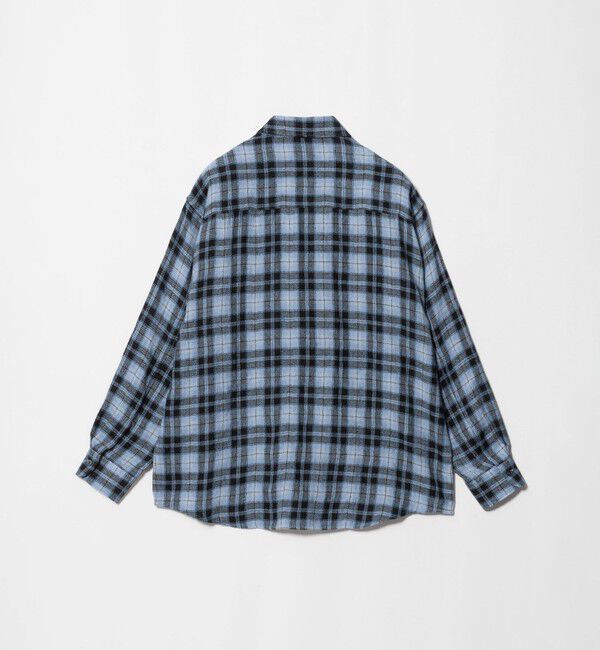 BEAUTY&YOUTH UNITED ARROWS「ウールブレンド チェック レギュラー シャツ GRANDE型」|シャツ・ブラウス|