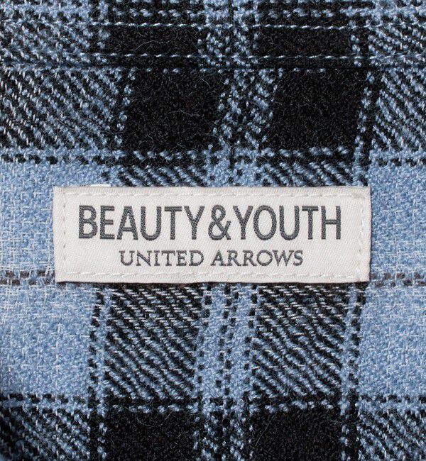 BEAUTY&YOUTH UNITED ARROWS「ウールブレンド チェック レギュラー シャツ GRANDE型」|シャツ・ブラウス|
