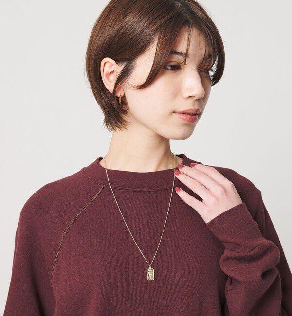 BEAUTY&YOUTH UNITED ARROWS「プレートモチーフ 3WAY チェーン ネックレス」|ネックレス|