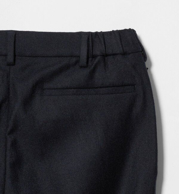 BEAUTY&YOUTH UNITED ARROWS「ストレッチ サキソニー ノープリーツ テーパードパンツ NO.2 セットアップ対応」|チノ|