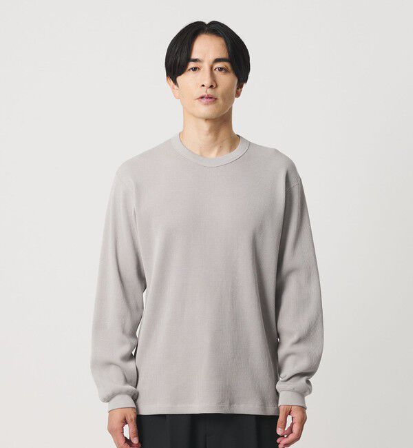 BEAUTY&YOUTH UNITED ARROWS「ハイゲージ ガスコットン サーマル クルーネック カットソー」|Tシャツ・カットソー|