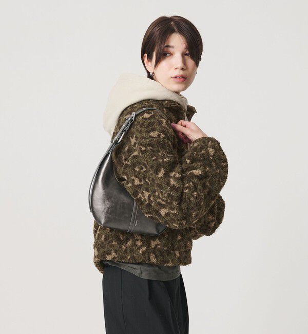 BEAUTY&YOUTH UNITED ARROWS「ジャガード スタンドカラー ボアブルゾン」|その他|