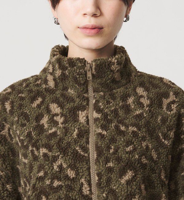 BEAUTY&YOUTH UNITED ARROWS「ジャガード スタンドカラー ボアブルゾン」|その他|