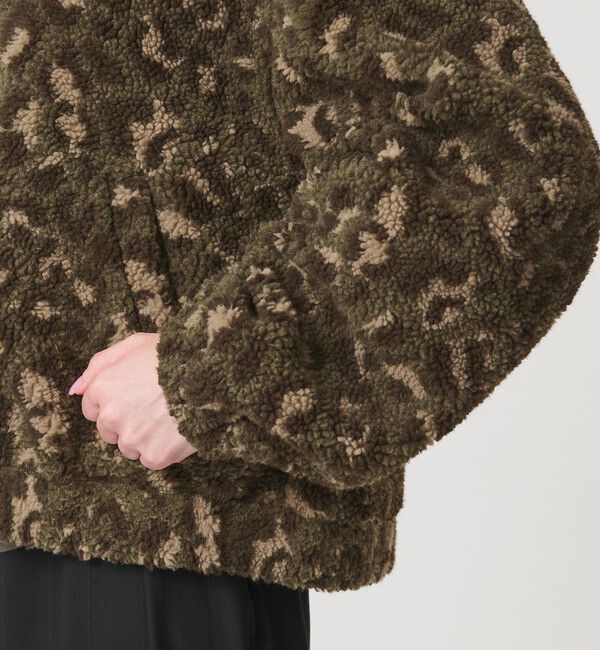 BEAUTY&YOUTH UNITED ARROWS「ジャガード スタンドカラー ボアブルゾン」|その他|
