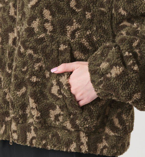 BEAUTY&YOUTH UNITED ARROWS「ジャガード スタンドカラー ボアブルゾン」|その他|