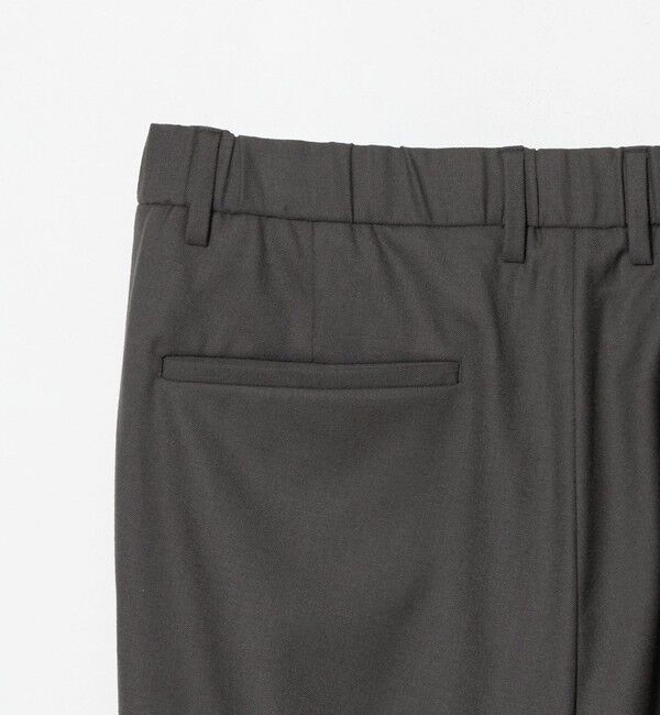 BEAUTY&YOUTH UNITED ARROWS「ストレッチ ウールブレンド ワンプリーツ テーパード パンツ NO.5 セットアップ対応」|チノ|
