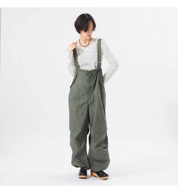 BEAMSBOY「US ARMY オーバー パンツ」|オールインワン|OLIVE