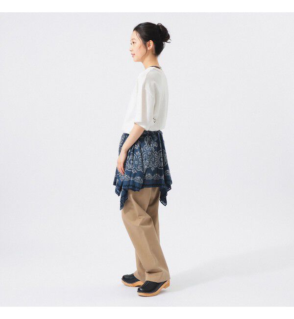 BEAMS SELECTION for WOMEN「【別注】WAREHOUSE & CO. / ステンシル13 Tシャツ」|Tシャツ・カットソー|