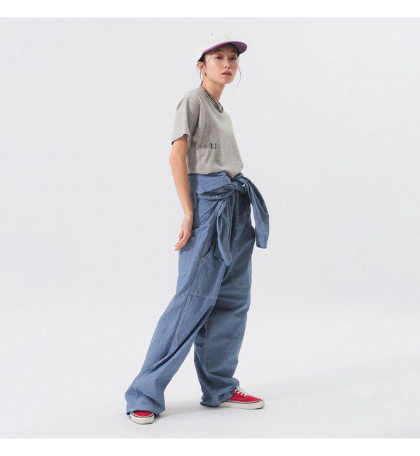 BEAMS SELECTION for WOMEN「【別注】WAREHOUSE & CO. / ステンシル13 Tシャツ」|Tシャツ・カットソー|