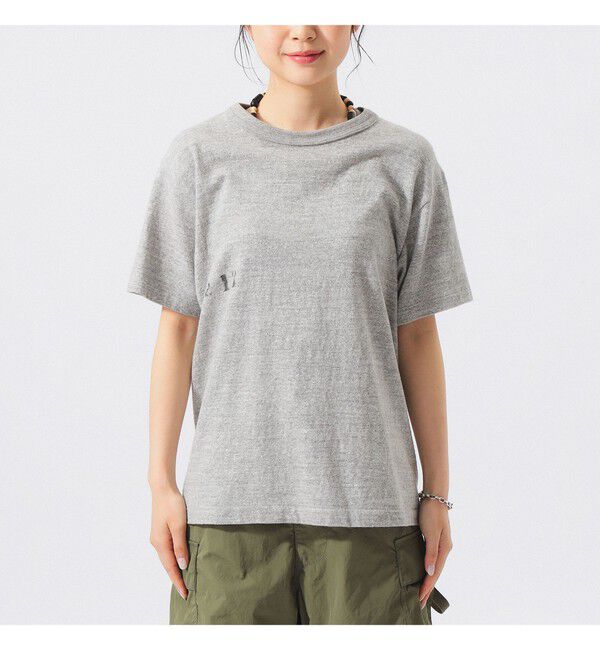BEAMS SELECTION for WOMEN「【別注】WAREHOUSE & CO. / ステンシル13 Tシャツ」|Tシャツ・カットソー|
