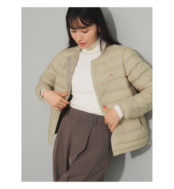 BEAMS SELECTION for WOMEN「DANTON / インナー ダウン ジャケット」|ダウン|