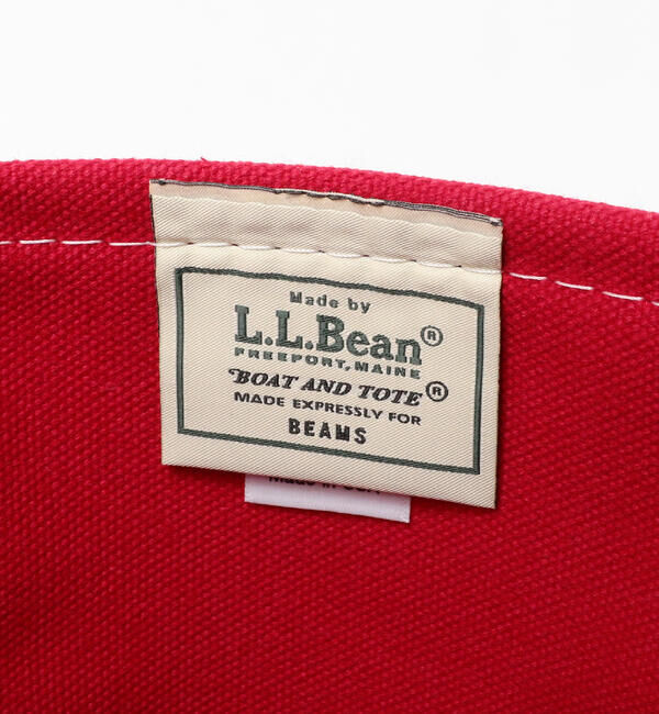 BEAMS SELECTION for WOMEN「【別注】L.L.Bean &times; BEAMS BOY / Deep Bottom Deluxe Boat and Tote S」|トートバッグ|