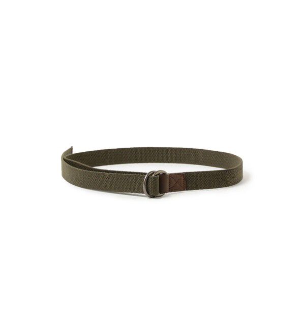 BEAMS SELECTION for WOMEN「GEVAERT BANDWEVERIJ / 30mm ソリッド ベルト 23FW」|ベルト|OLIVE