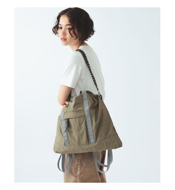 BEAMS SELECTION for WOMEN「CONTROL FREAK / ナイロン 3Way トートバッグ | 新生活・通学・新学期・オンオフ兼用・A4サイズ対応」|トートバッグ|