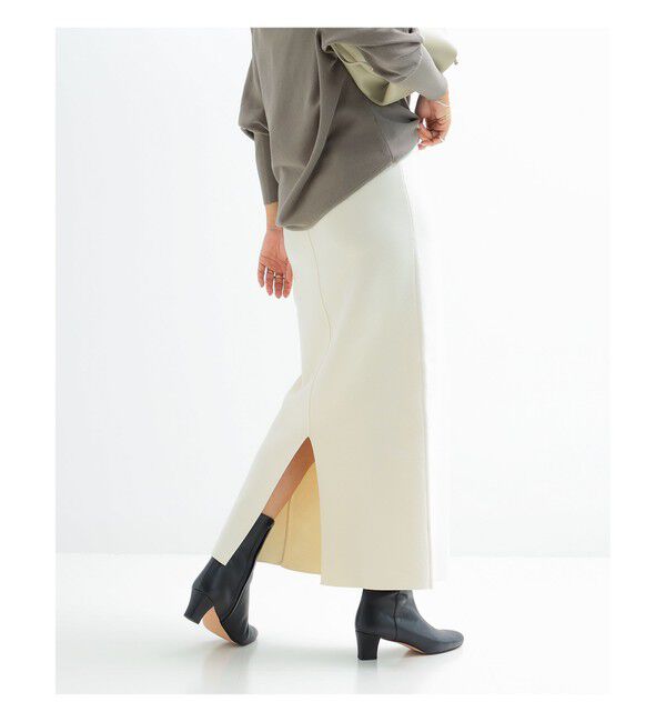 Demi-Luxe BEAMS 「シンプル タイト ニットスカート .M」|スカート|