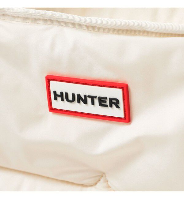 BEAMS SELECTION for WOMEN「【WEB限定】HUNTER / フレイムド パファー ミディ ホーボー」|ハンドバッグ|