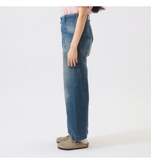 BEAMS SELECTION for WOMEN「【別注】BUZZ RICKSON'S / USN デニム トラウザーズ」|チノ|