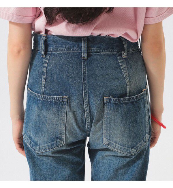 BEAMS SELECTION for WOMEN「【別注】BUZZ RICKSON'S / USN デニム トラウザーズ」|チノ|