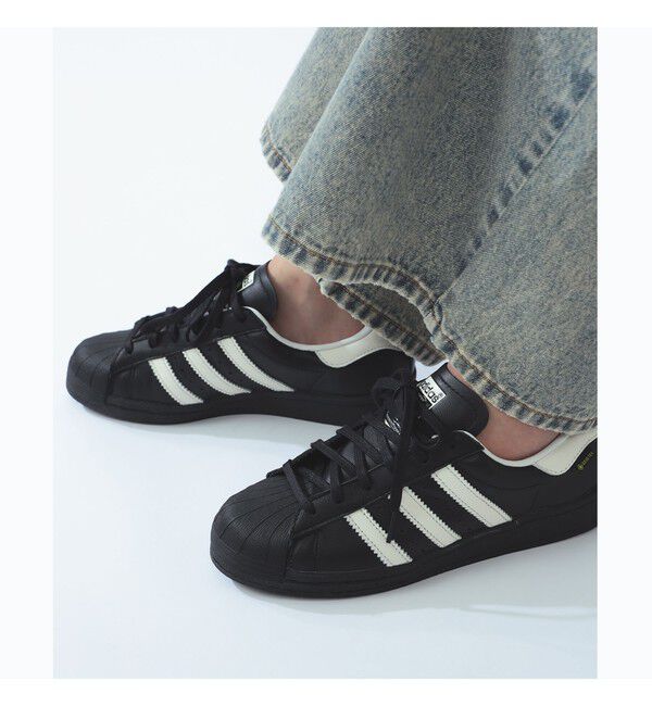 BEAMS SELECTION for WOMEN「【WEB限定】adidas / SUPERSTAR」|スニーカー|BLACK