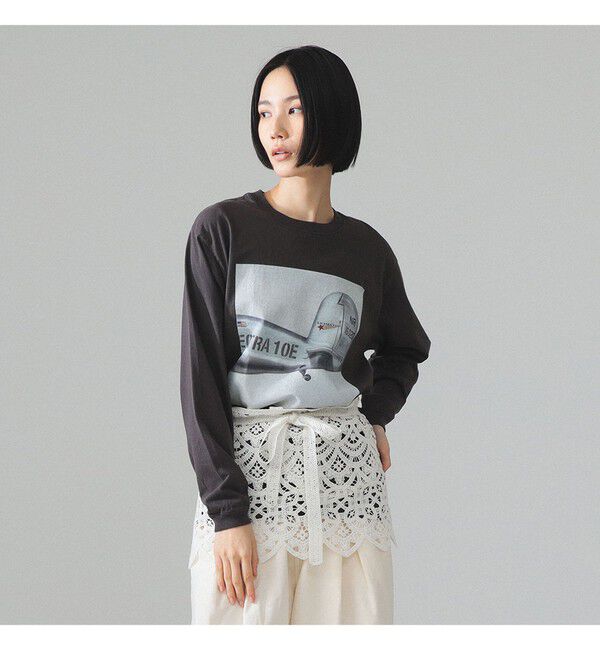 BEAMS SELECTION for WOMEN「【別注】HEAR MY NAME &times; maturely / プリント ロング スリーブ」|Tシャツ・カットソー|