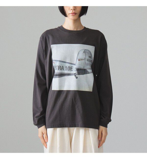 BEAMS SELECTION for WOMEN「【別注】HEAR MY NAME &times; maturely / プリント ロング スリーブ」|Tシャツ・カットソー|