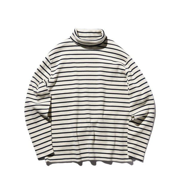 BEAMS PLUS「High Neck Fraise Stripe」|Tシャツ・カットソー|