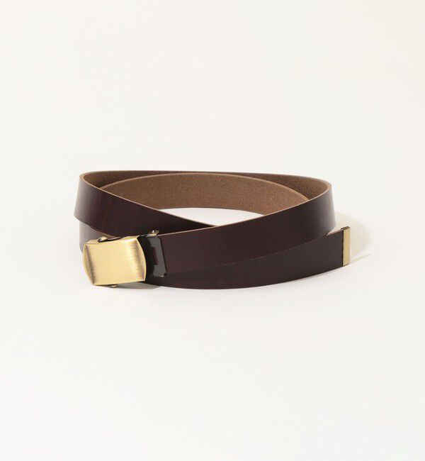 SHIPS any「SHIPS any: HORWEEN ガチャベルト◇」|ベルト|ワイン