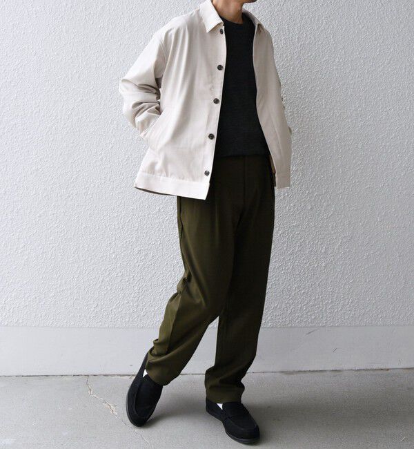 SHIPS any「SHIPS any: 〈手洗い可能〉 ショート ブルゾン 24FW◇」|ブルゾン・スタジャン|