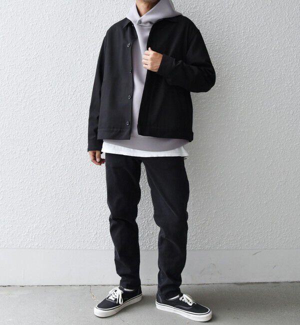SHIPS any「SHIPS any: 〈手洗い可能〉 ショート ブルゾン 24FW◇」|ブルゾン・スタジャン|