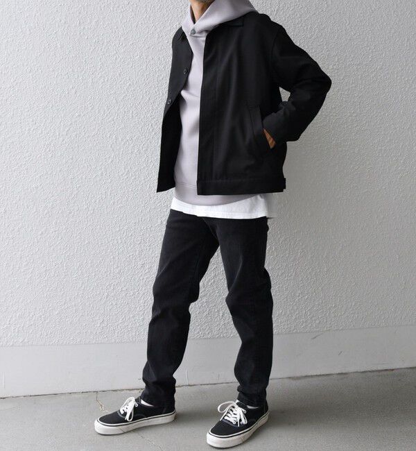 SHIPS any「SHIPS any: 〈手洗い可能〉 ショート ブルゾン 24FW◇」|ブルゾン・スタジャン|