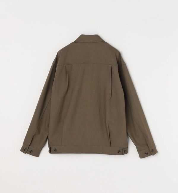 SHIPS any「SHIPS any: 〈手洗い可能〉 ショート ブルゾン 24FW◇」|ブルゾン・スタジャン|